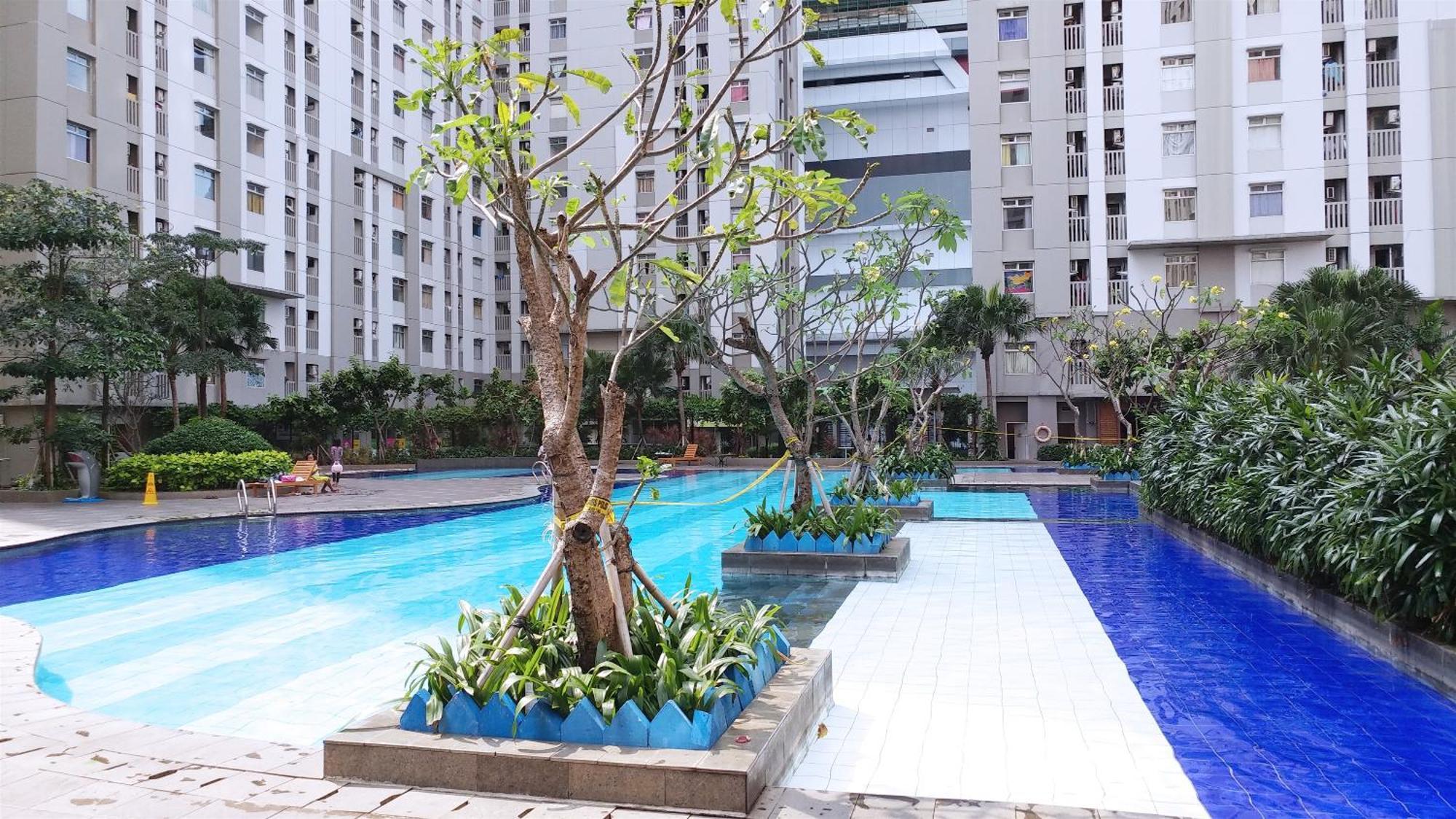 2Br Cozy At Green Bay Pluit Apartment Baywalk By Travelio جاكرتا المظهر الخارجي الصورة